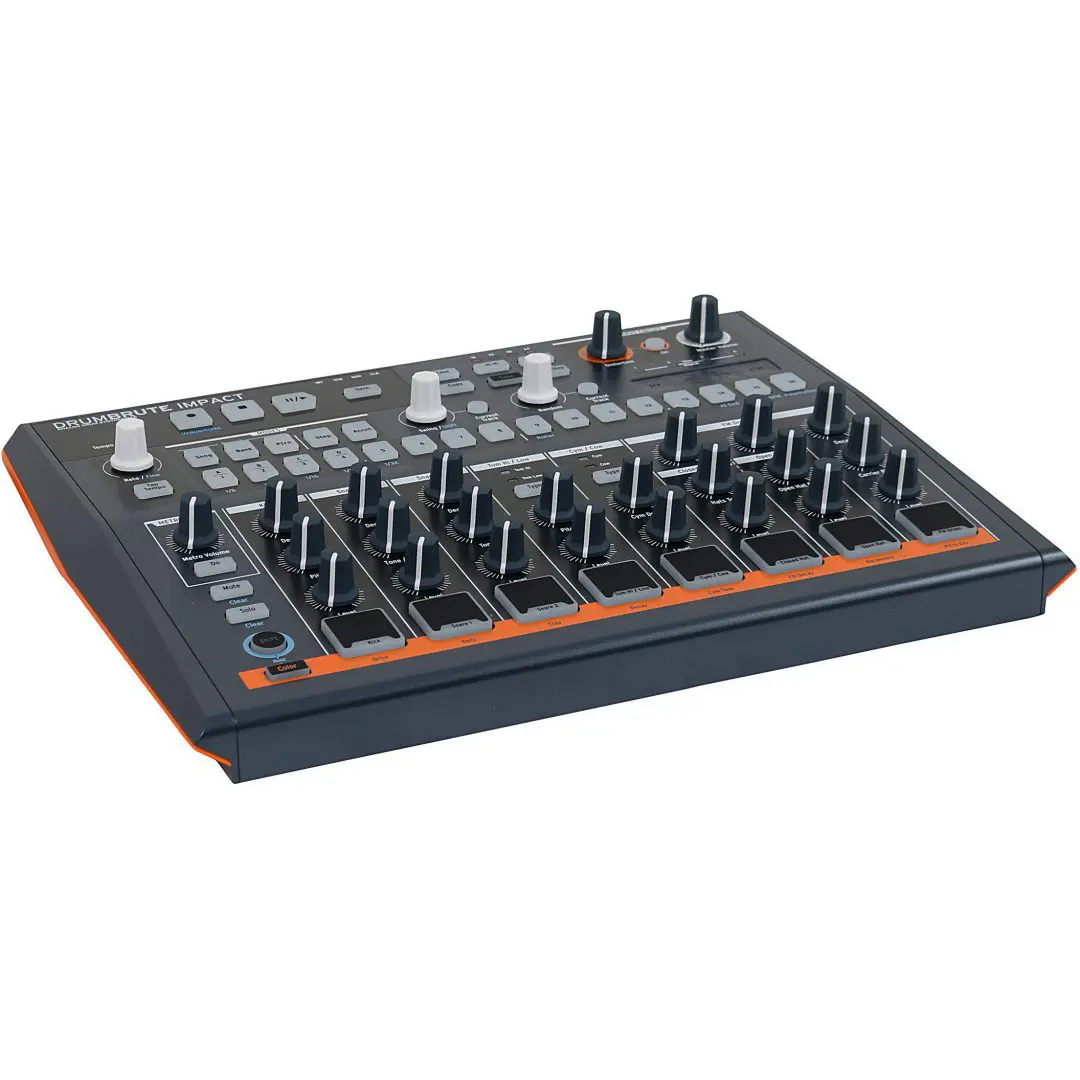 Arturia DrumBrute Impact analoge drumsynthesizer Arturia DrumBrute Impact analoge drumsynthesizer