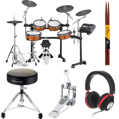 Yamaha DTX8K-M Real Wood Bundle