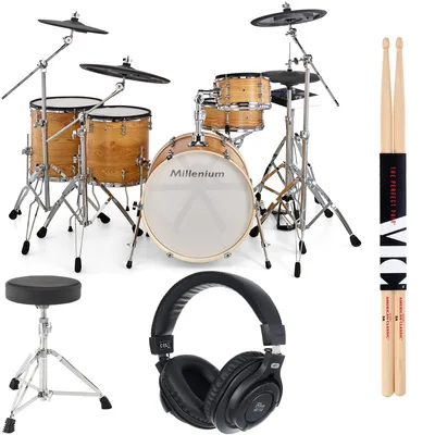 Millenium MPS-1000 E-Drum Set NT Bundle