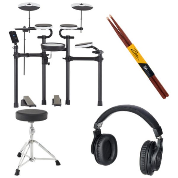 Roland TD-02KV V-Drums Kit Bundle