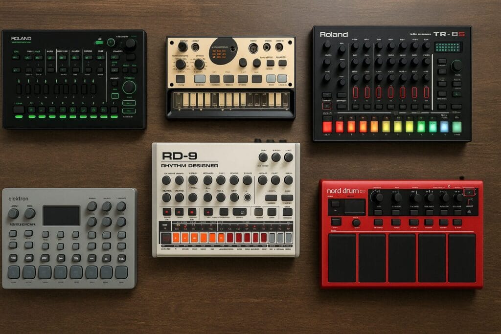 Drumcomputers vergelijking