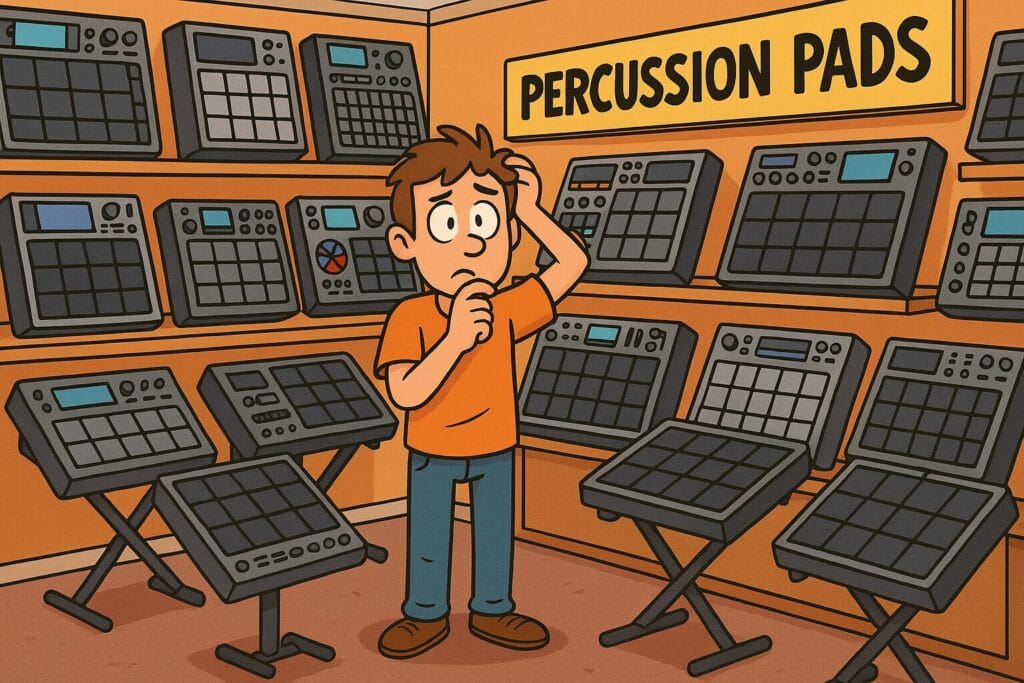 Vergelijking van Percussie- en Sampling Pads