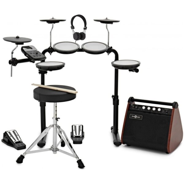 VISIONDRUM Compact Mesh Elektronisch Drumstel + Versterkerpakket